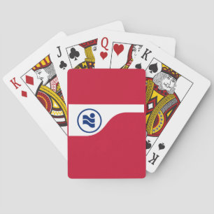 Flag of Irving, Texas Playing Cards