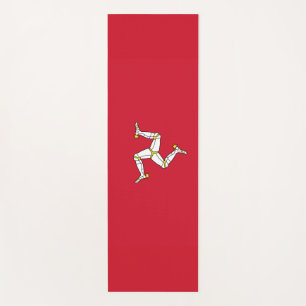 Flag of Isle of Man / Manx flag Yoga Mat