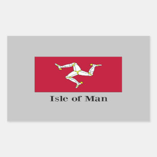 Flag of Isle of Man Sticker