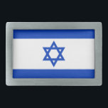 Flag of Israel Belt Buckle<br><div class="desc">Flag of Israel Belt Buckle</div>