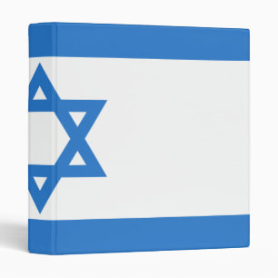 Flag of Israel Binder