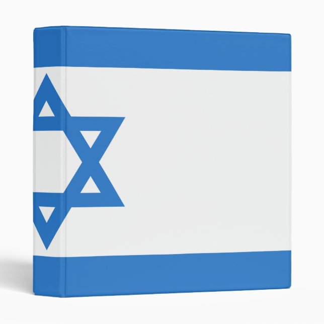 Flag of Israel Binder (Front/Spine)