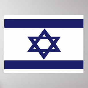 Flag of Israel Poster