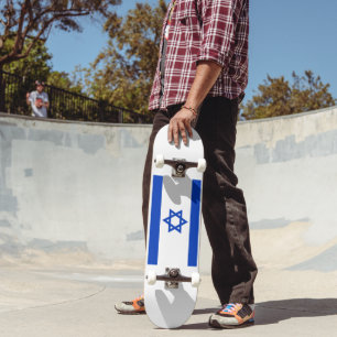 Flag of Israel Skateboard