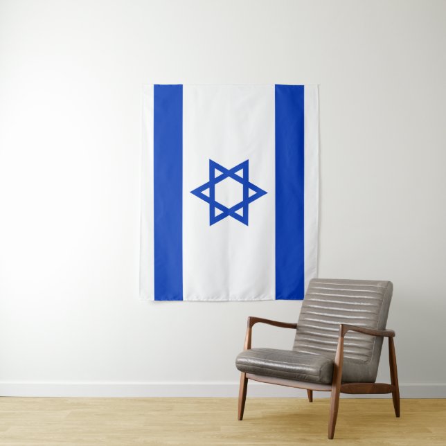 Flag of Israel Tapestry (In Situ)