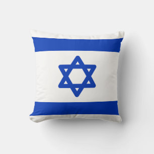 Flag of Israel Throw Pillow