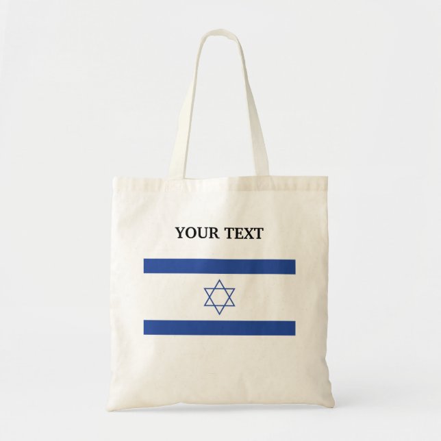 Flag of Israel Tote Bag (Front)