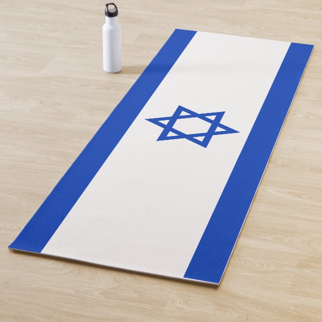 Flag of Israel Yoga Mat (In Situ)