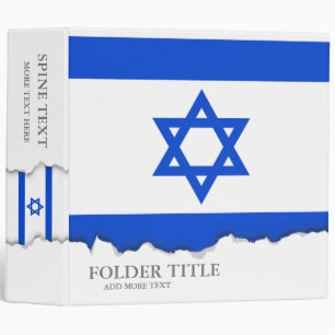 Flag of Israeli Binder