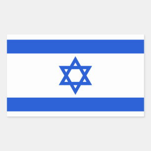 Flag of Israeli Sticker