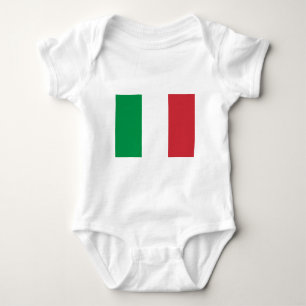 Flag of Italia Baby Bodysuit