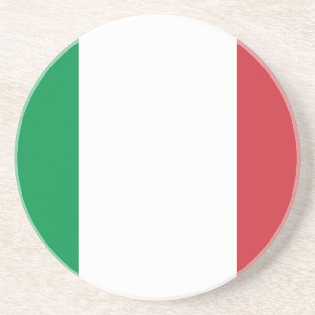 Flag of Italia Coaster (Front)