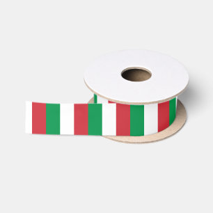 Flag of Italia Satin Ribbon