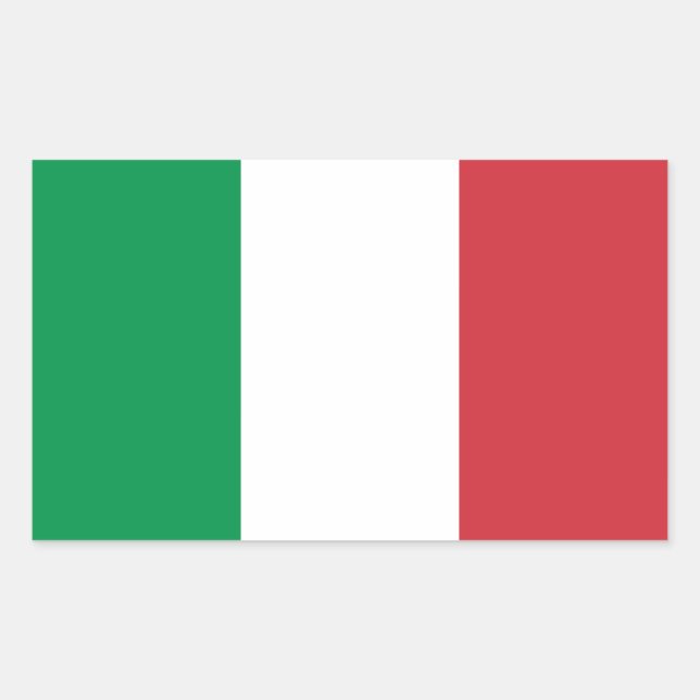 Flag of Italia Sticker (Front)