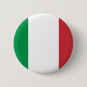 Flag of Italy 2 Inch Round Button