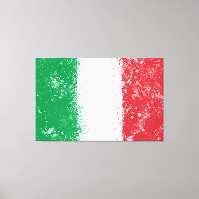 Flag of Italy Canvas Print (Front)
