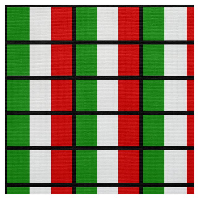 Flag of Italy Fabric (Swatch)