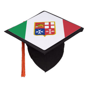 Flag of Italy Graduation Cap Topper