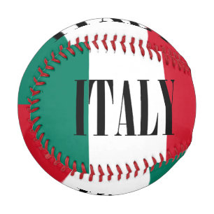 Flag of Italy Italia Italian Il Tricolore Baseball