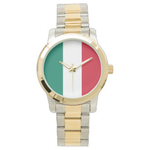 Flag of Italy Italia Italian Il Tricolore Watch