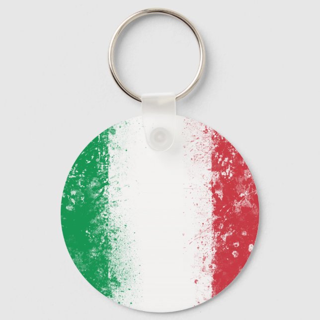 Flag of Italy Keychain (Front)