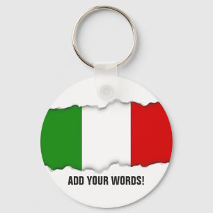 Flag of Italy Keychain