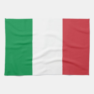 Flag of Italy Kitchen Towel