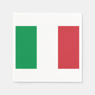 Flag of Italy Paper Napkins