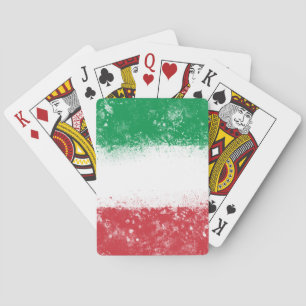 Flag of Italy Playing Cards