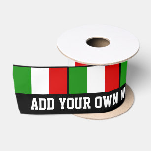 Flag of Italy Satin Ribbon