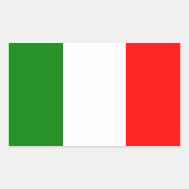 Flag of Italy Sticker (Front)
