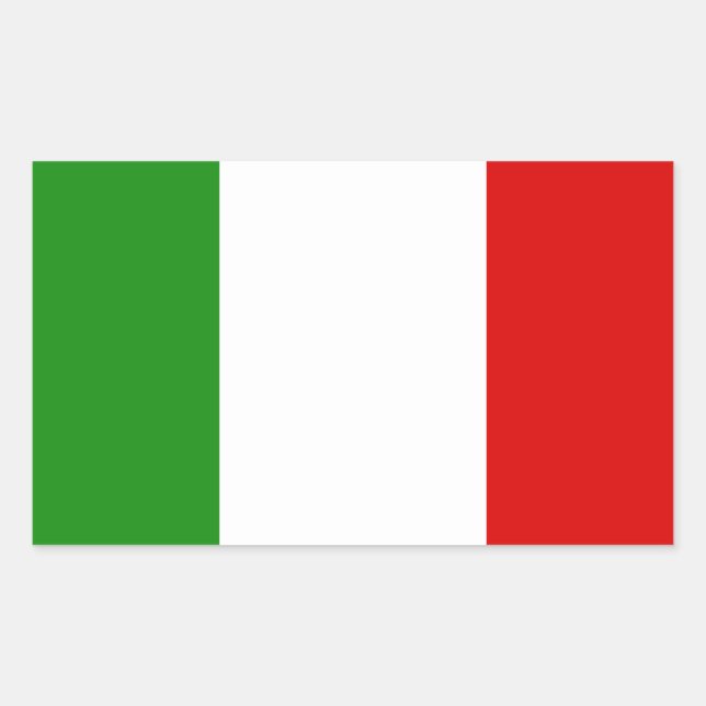 Flag of Italy Sticker (Front)