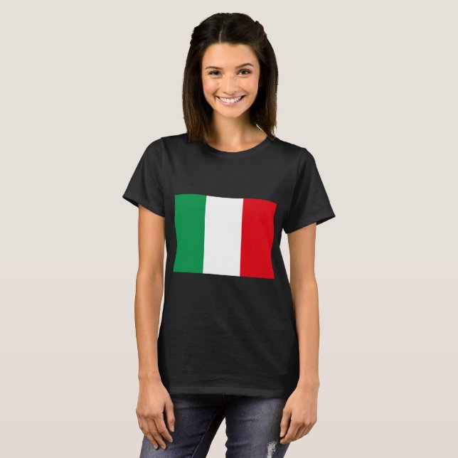 Flag of Italy T-Shirt (Front Full)
