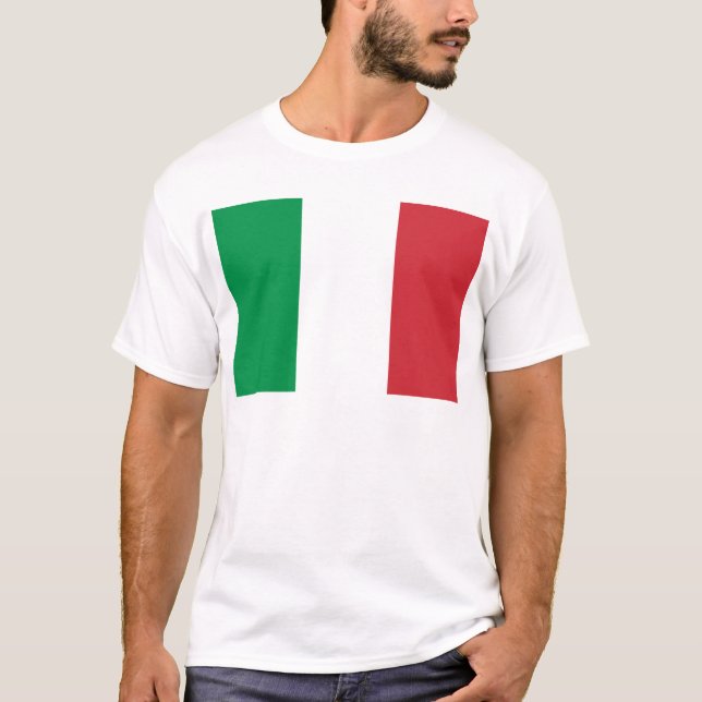 Flag of Italy T-Shirt (Front)