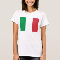 Flag of Italy Women's Basic T-Shirt