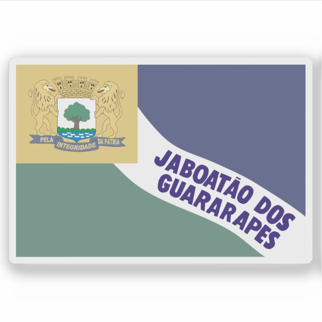 Flag of Jaboatão dos Guararapes, Brazil (Front)