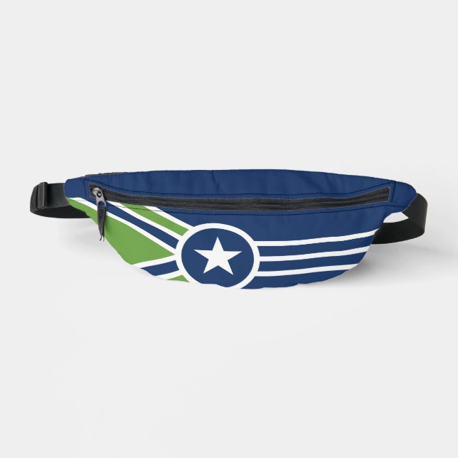 Flag of Jackson, Tennessee Fanny Pack (Front)