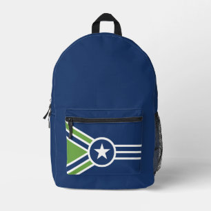 Flag of Jackson, Tennessee Printed Backpack