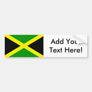 Flag of Jamaica Bumper Sticker