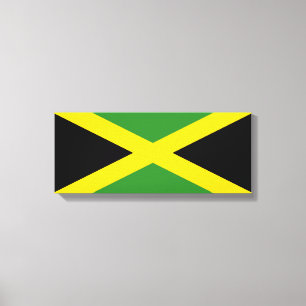 Flag of Jamaica Canvas Print