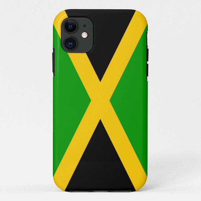 Flag of Jamaica Case-Mate iPhone Case (Back)