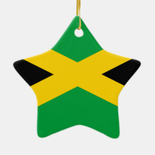 Flag of Jamaica Ceramic Ornament