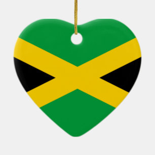 Flag of Jamaica Ceramic Ornament