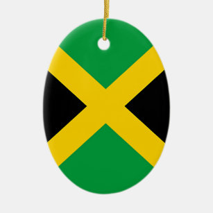 Flag of Jamaica Ceramic Ornament