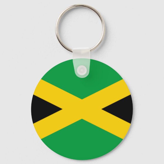 Flag of Jamaica Keychain (Front)