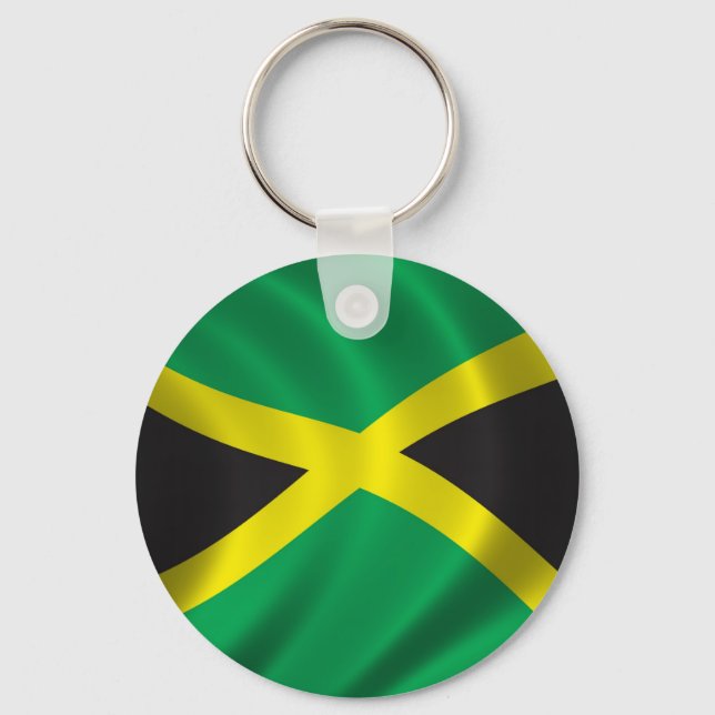 Flag of Jamaica Keychain (Front)