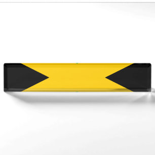 Flag of Jamaica Nameplate
