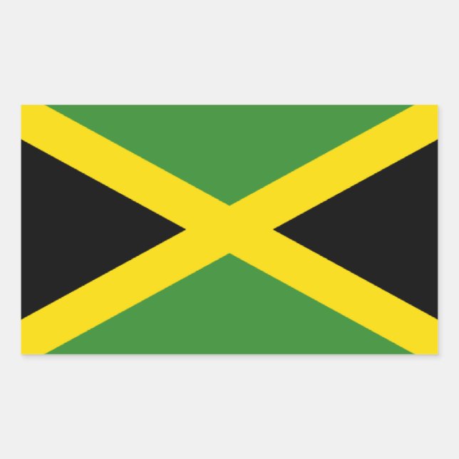 Flag of Jamaica Sticker (Front)