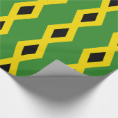 Flag of Jamaica Wrapping Paper (Corner)