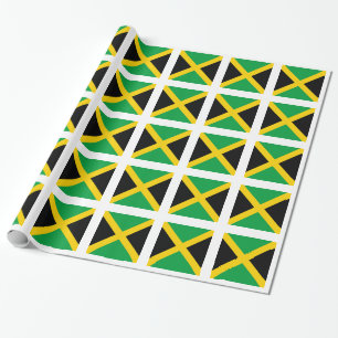 Flag of Jamaica Wrapping Paper